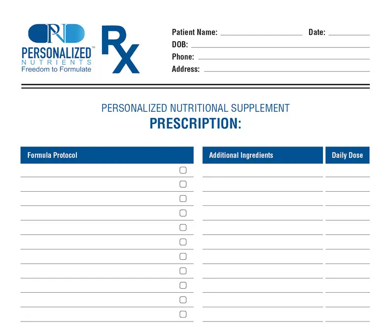 pn-scriptpad Script Pads from Capsule Manufacturing Company Personalized Nutrients