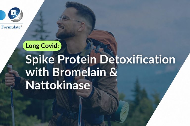 spike protein solution with nattokinase & bromelain