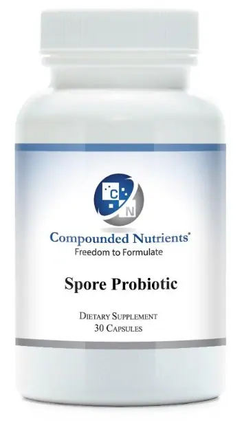 spore-projpg Spore-based probiotic supplement product image