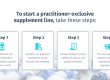 how to start a practitioner exclusive supplement line